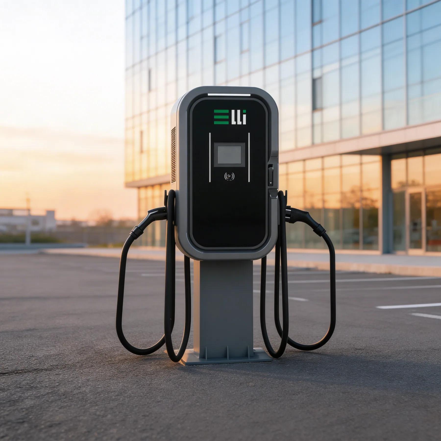 DC-станция ELLI 60 кВт у бизнес-центра